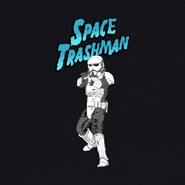 Space Trashman by SkipBroTees